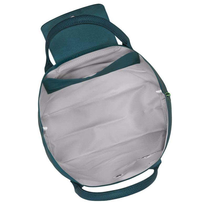 Le Pliage Green M Tote bag Peacock - Canvas 5