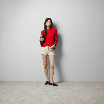 GUCCI Wool top with Gucci intarsia outlook