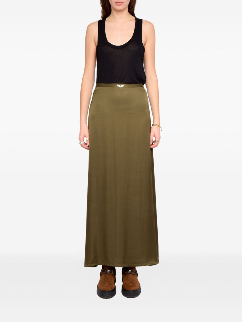 Zadig & Voltaire Jimeno satin maxi skirt outlook