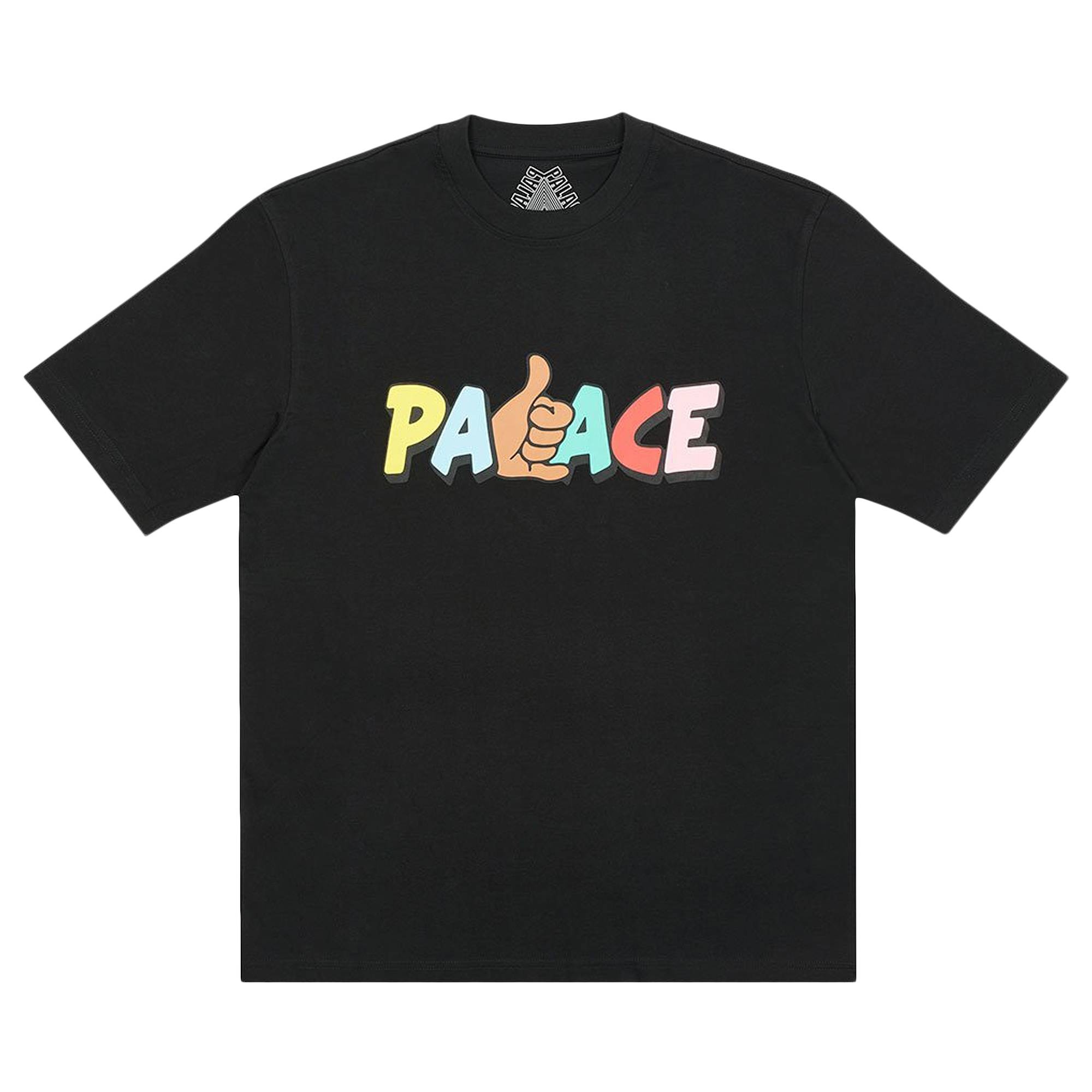 Palace Shitfaced Shaka T-Shirt 'Black' - 1