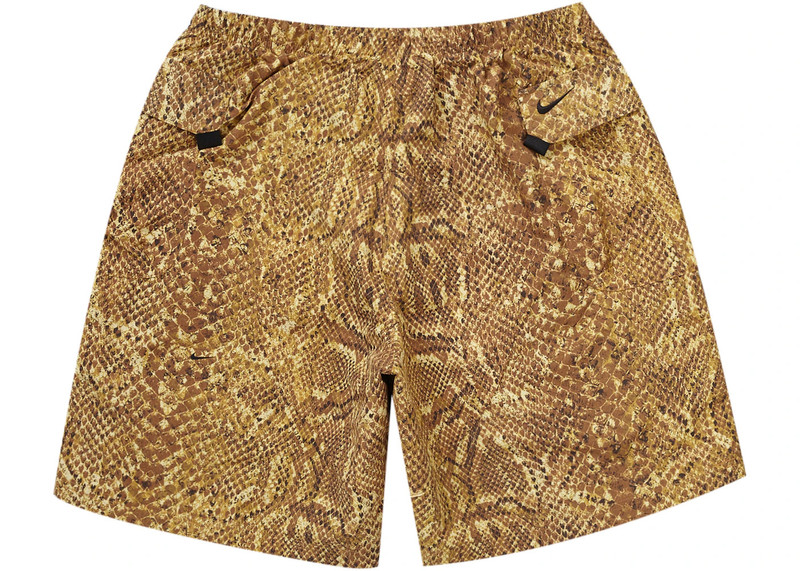 Supreme Supreme Nike ACG Nylon Trail Short Gold Snakeskin outlook