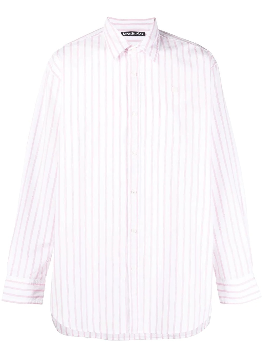 pinstripe organic cotton shirt - 1