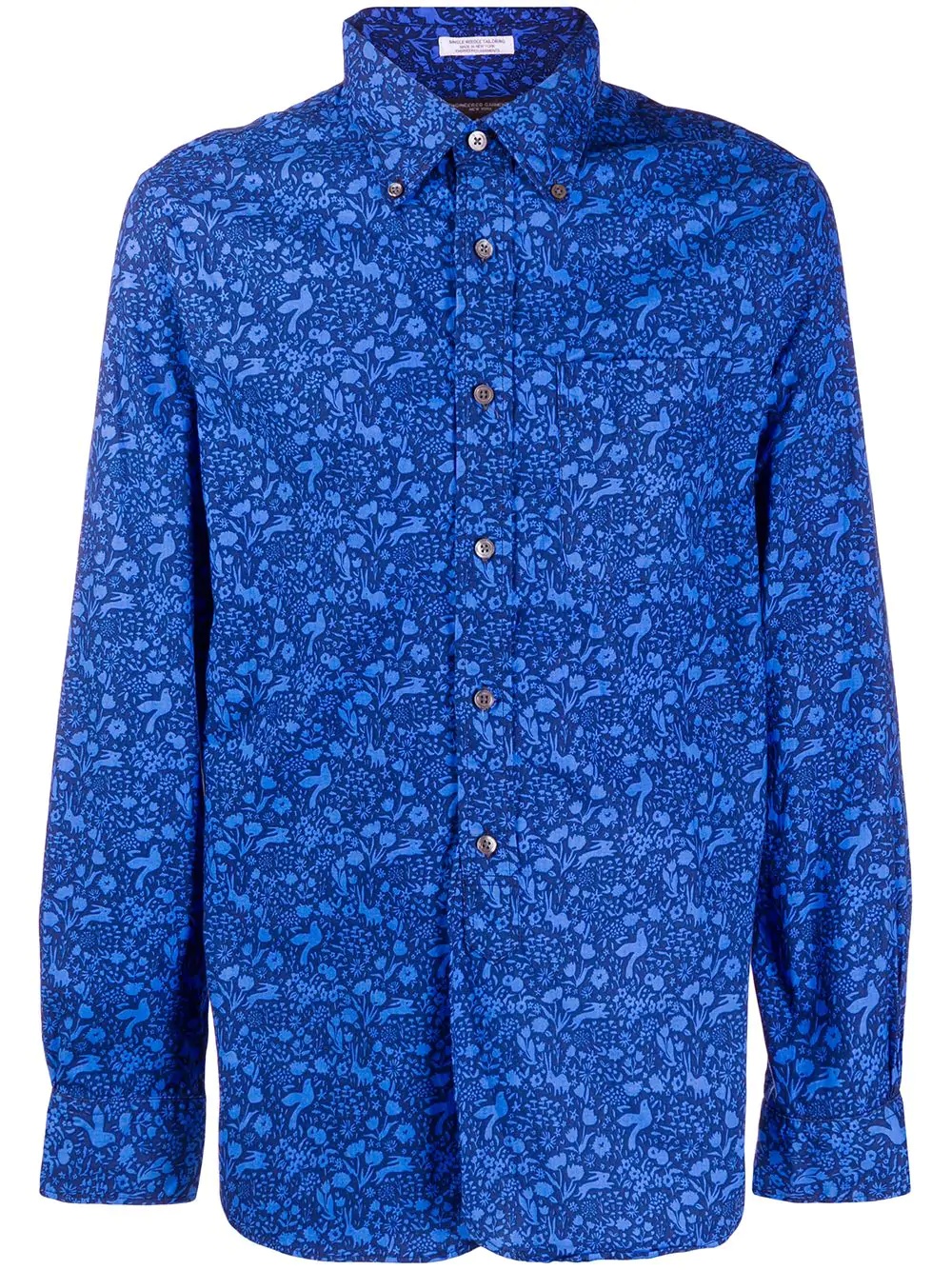 printed long sleeve shirt - 1