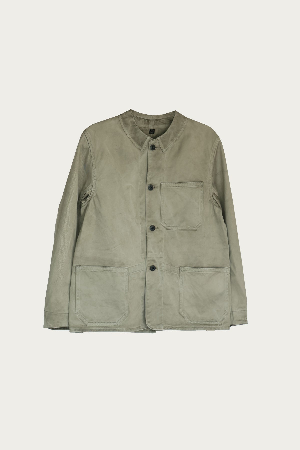 TAIGA TAKAHASHI Lot.315 Railroad Jacket - Logwood Dyed Gray
