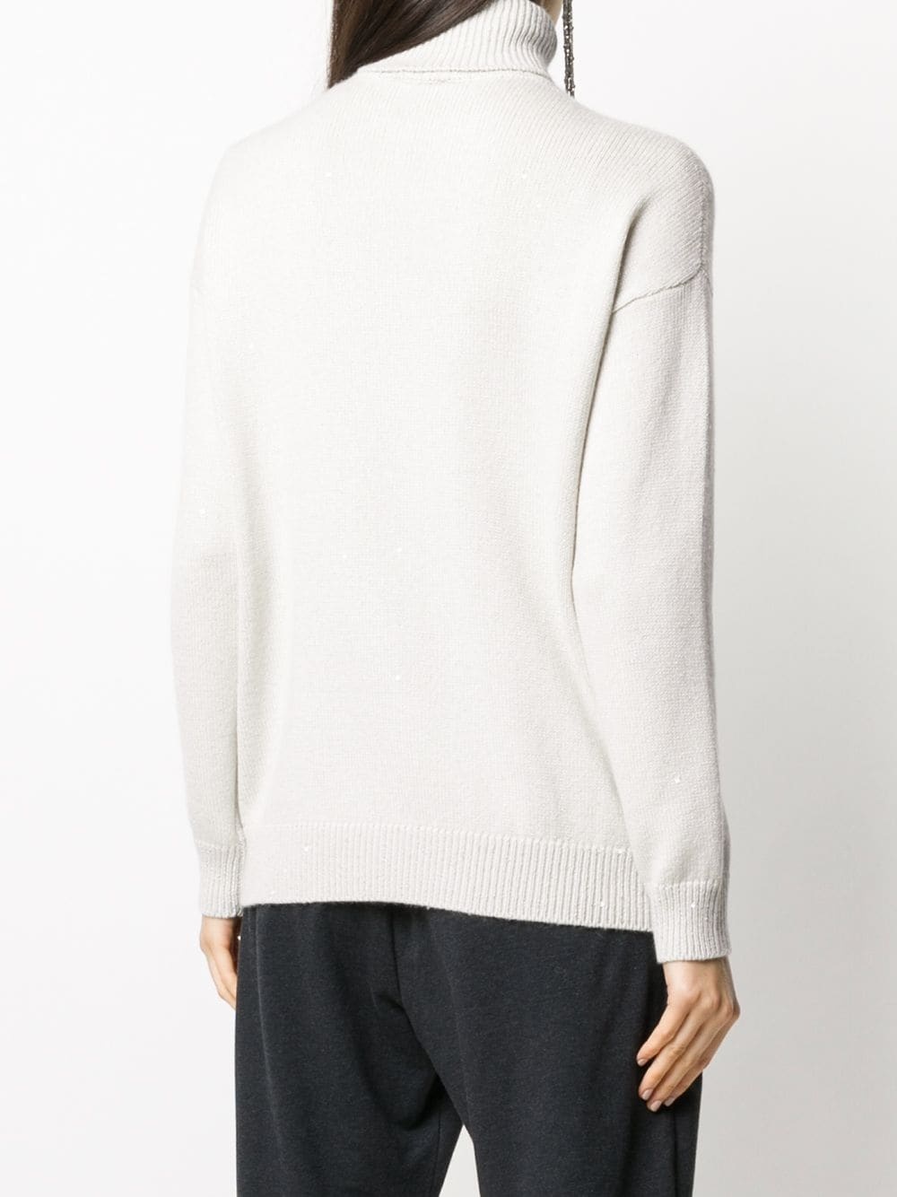 roll neck jumper - 4