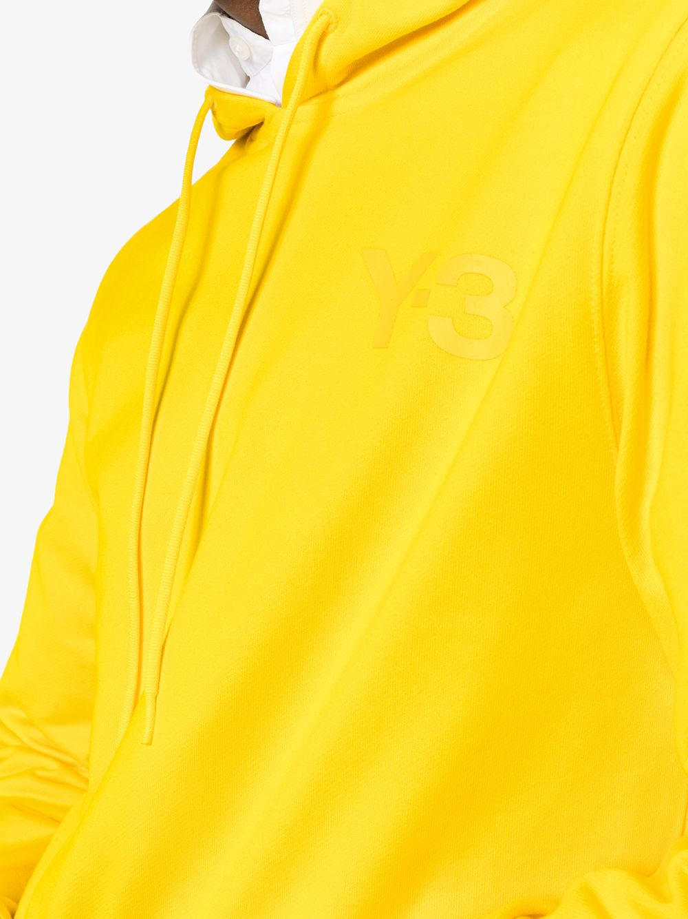 logo-print "Yellow" hoodie - 5