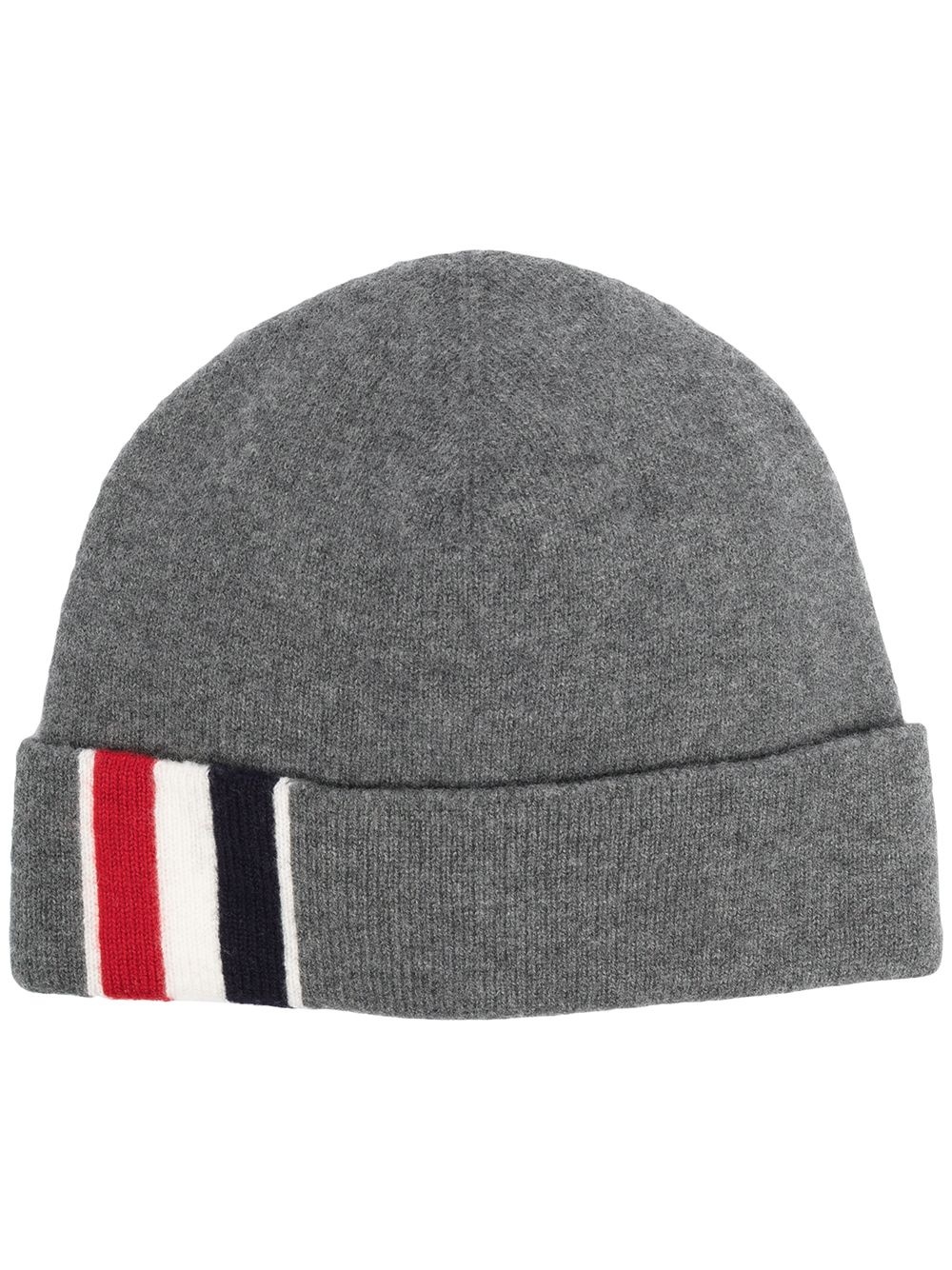 stripe detail merino beanie - 1