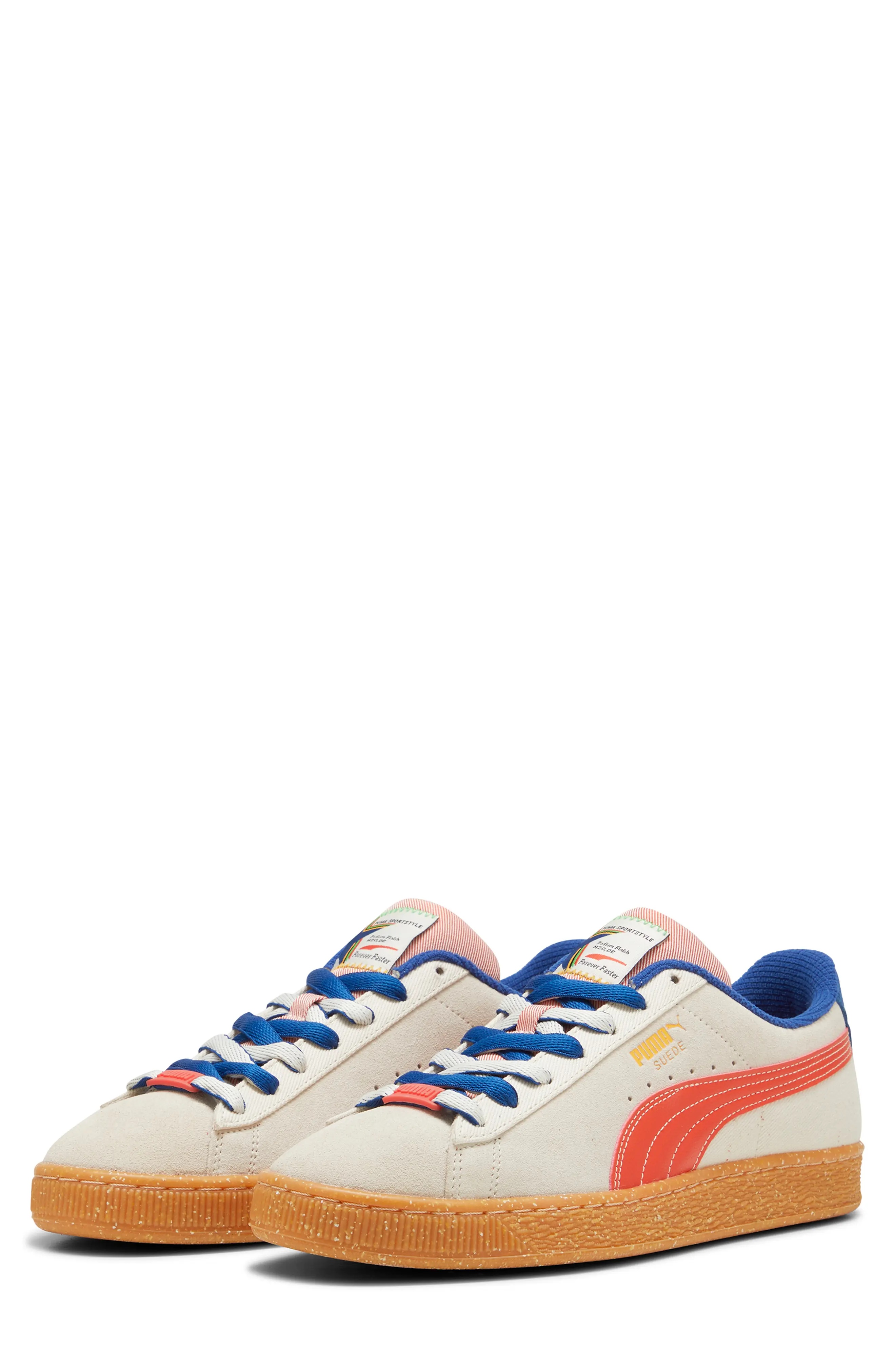 Suede Podium Sneaker - 1