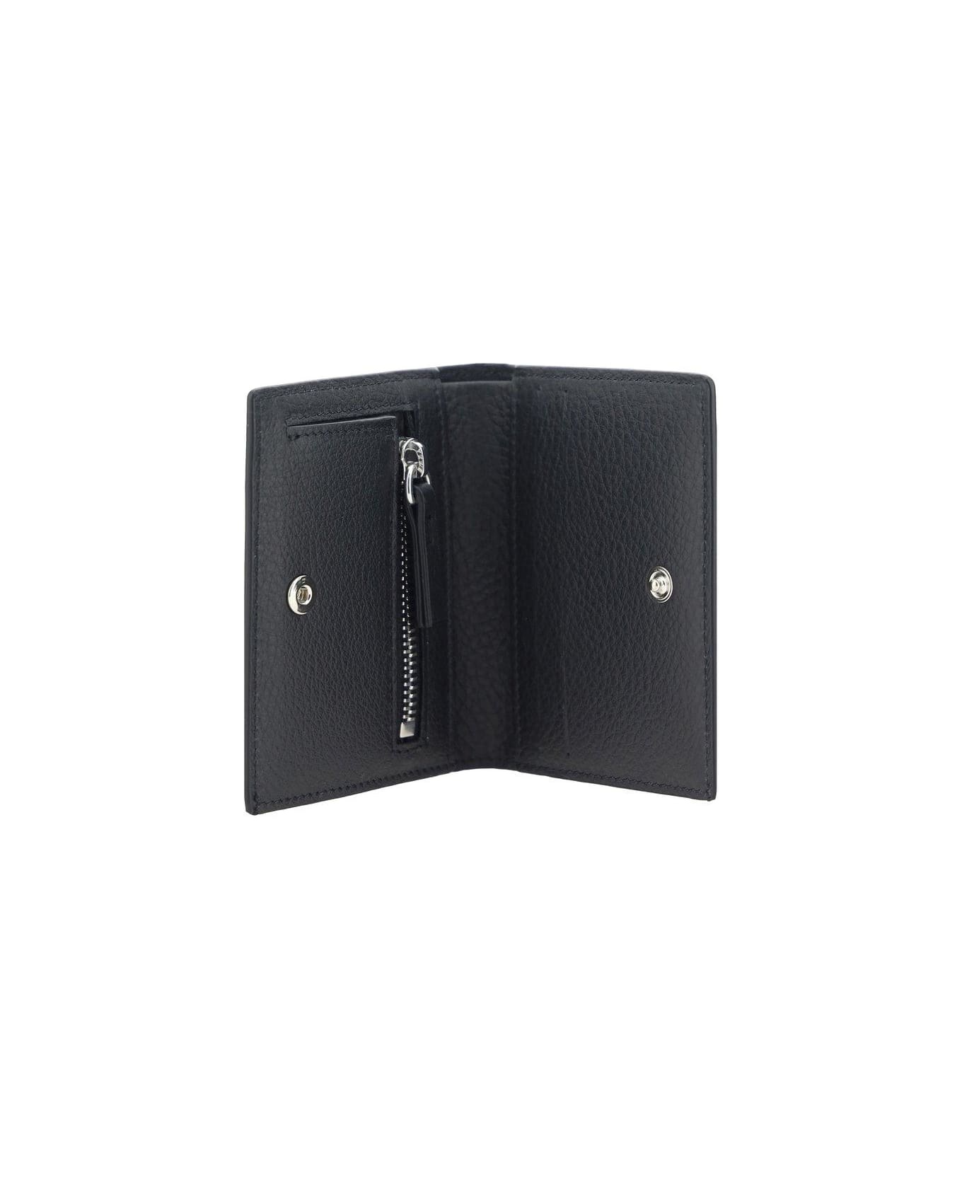 Logo Plaque Fold-over Wallet - 3