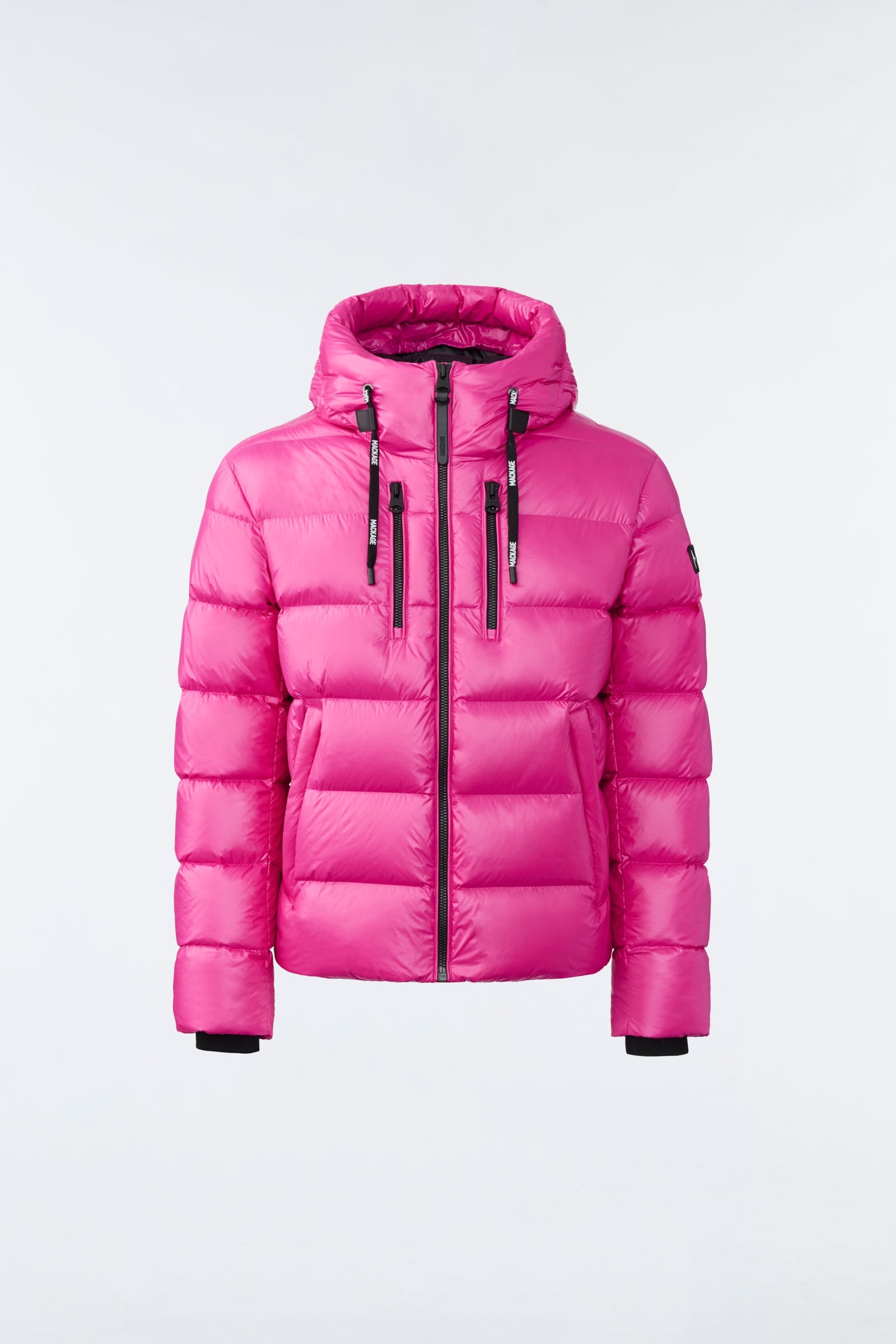 VICTOR lustrous light down jacket with hood for men - 1
