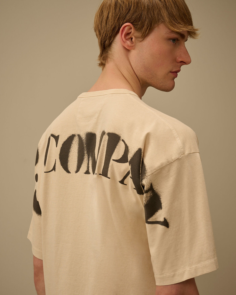 1020 Jersey Short Sleeve Stencil T-Shirt 5