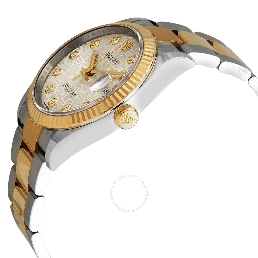 Rolex Datejust 36 Silver Jubilee Diamond Dial Men's Stainless Steel and 18kt Yellow Gold Oyster Watc - 2
