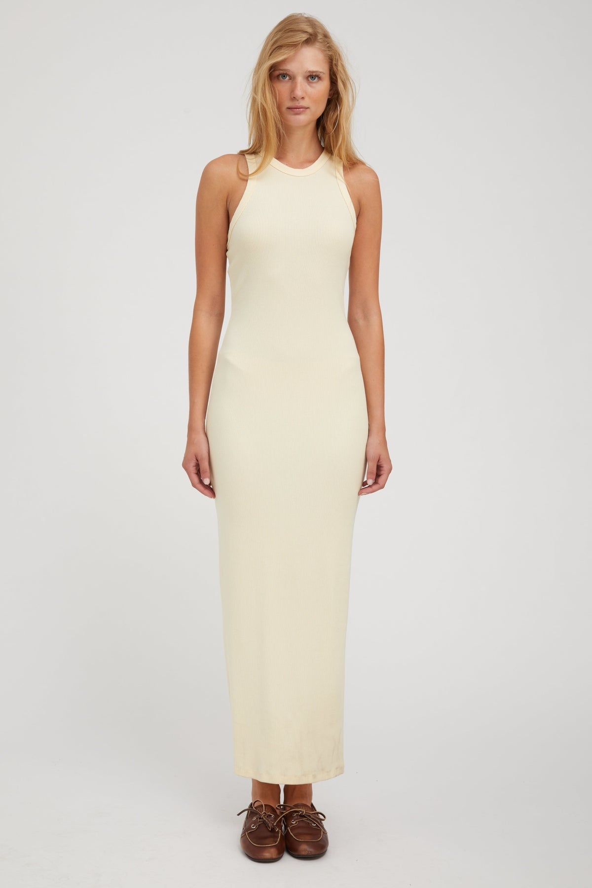 BUTTER RIB RACER MAXI DRESS - 2