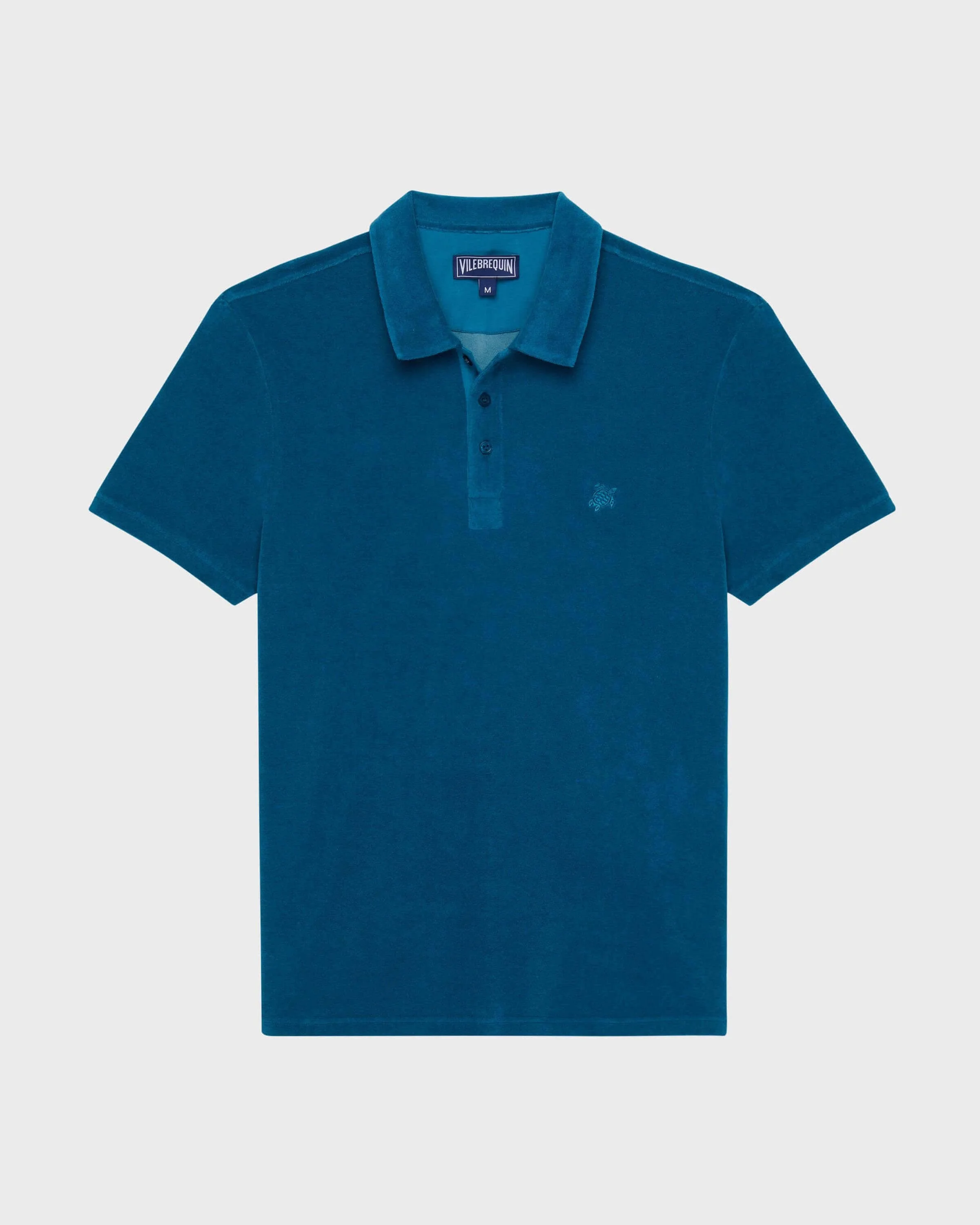 Men Terry Polo Solid - 1
