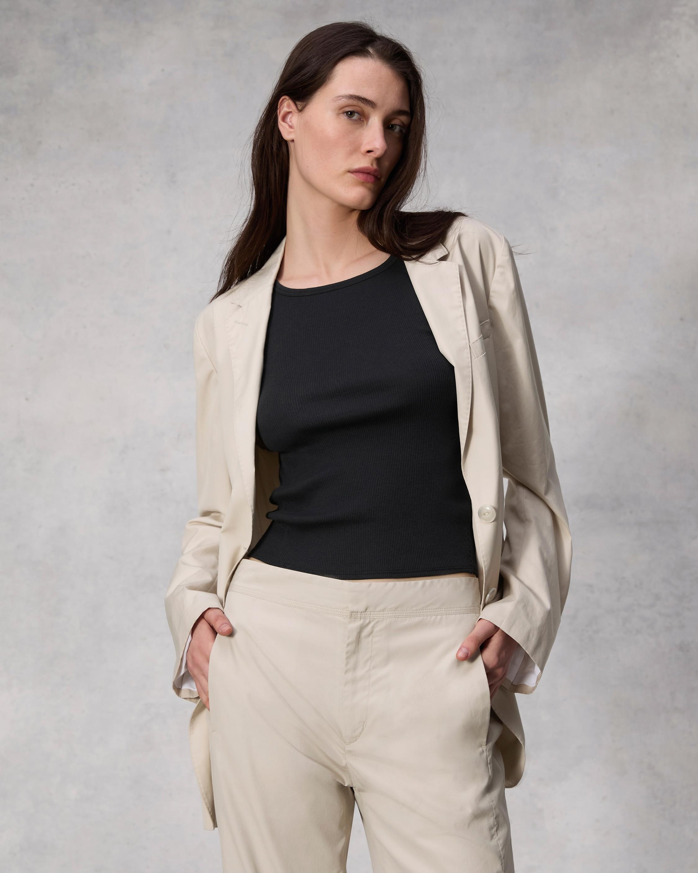 Odessa Cotton Poplin Blazer
Relaxed Fit - 7