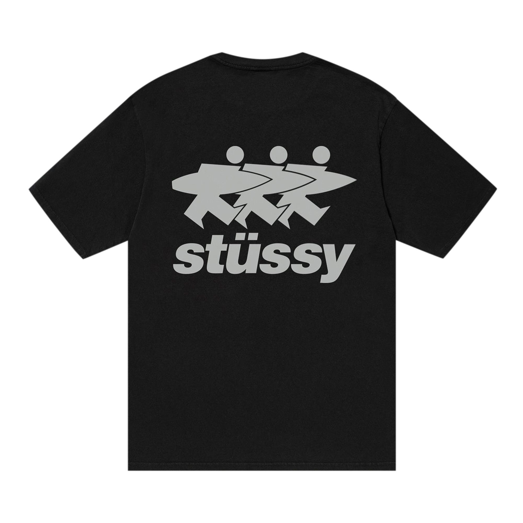 Stussy Surfwalk Tee 'Black' - 2
