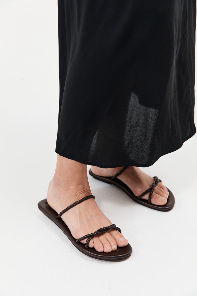 Woven Rope Slide - Chocolate - 6