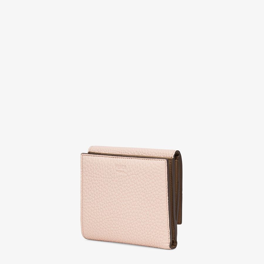 Pink leather wallet - 2