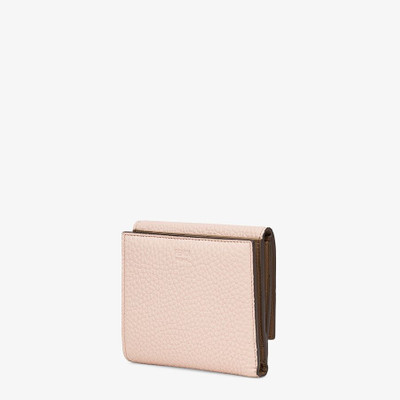 FENDI Pink leather wallet outlook