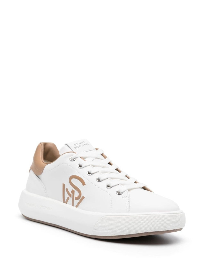 Stuart Weitzman SW Pro leather sneaker outlook