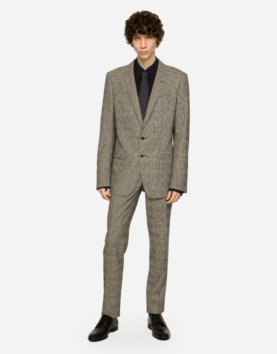 Dolce & Gabbana Single-breasted glen plaid Martini-fit suit outlook