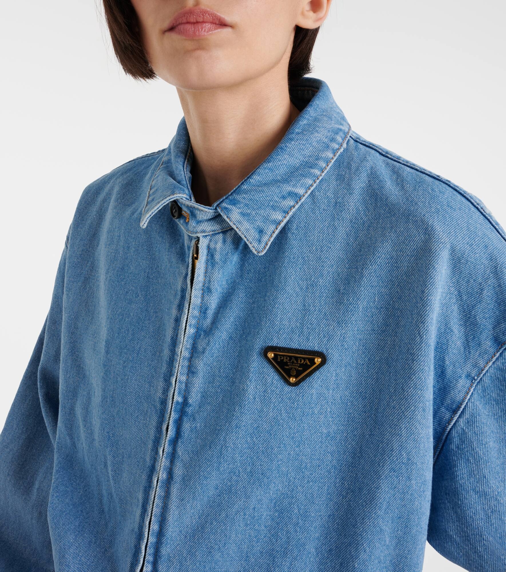 Logo denim jacket - 4