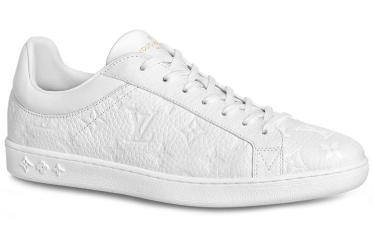 LOUIS VUITTON Luxembourg Monogram Sneakers 'White' 1A8QEN - 2