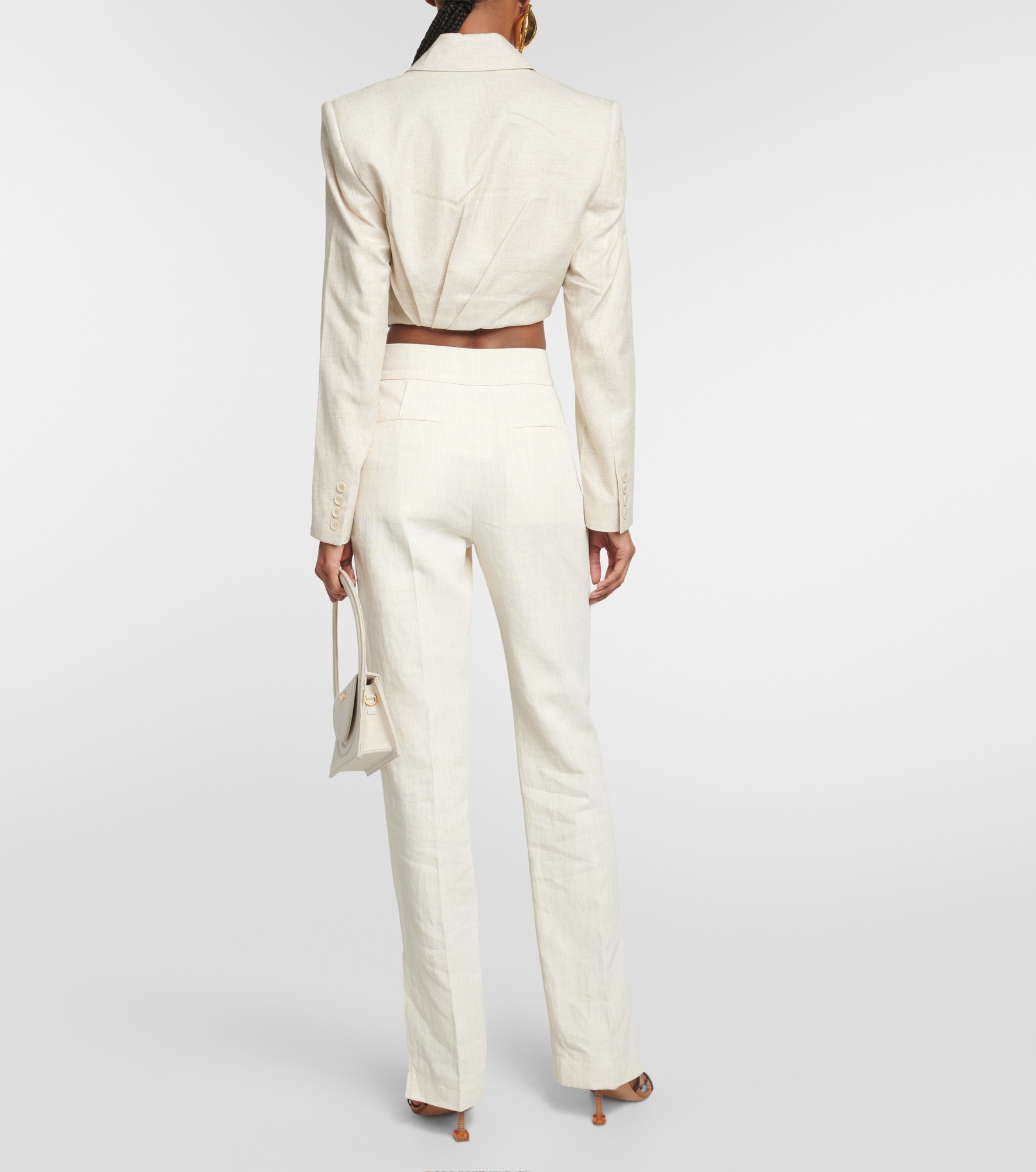 La Veste Bahia Courte cropped blazer - 3