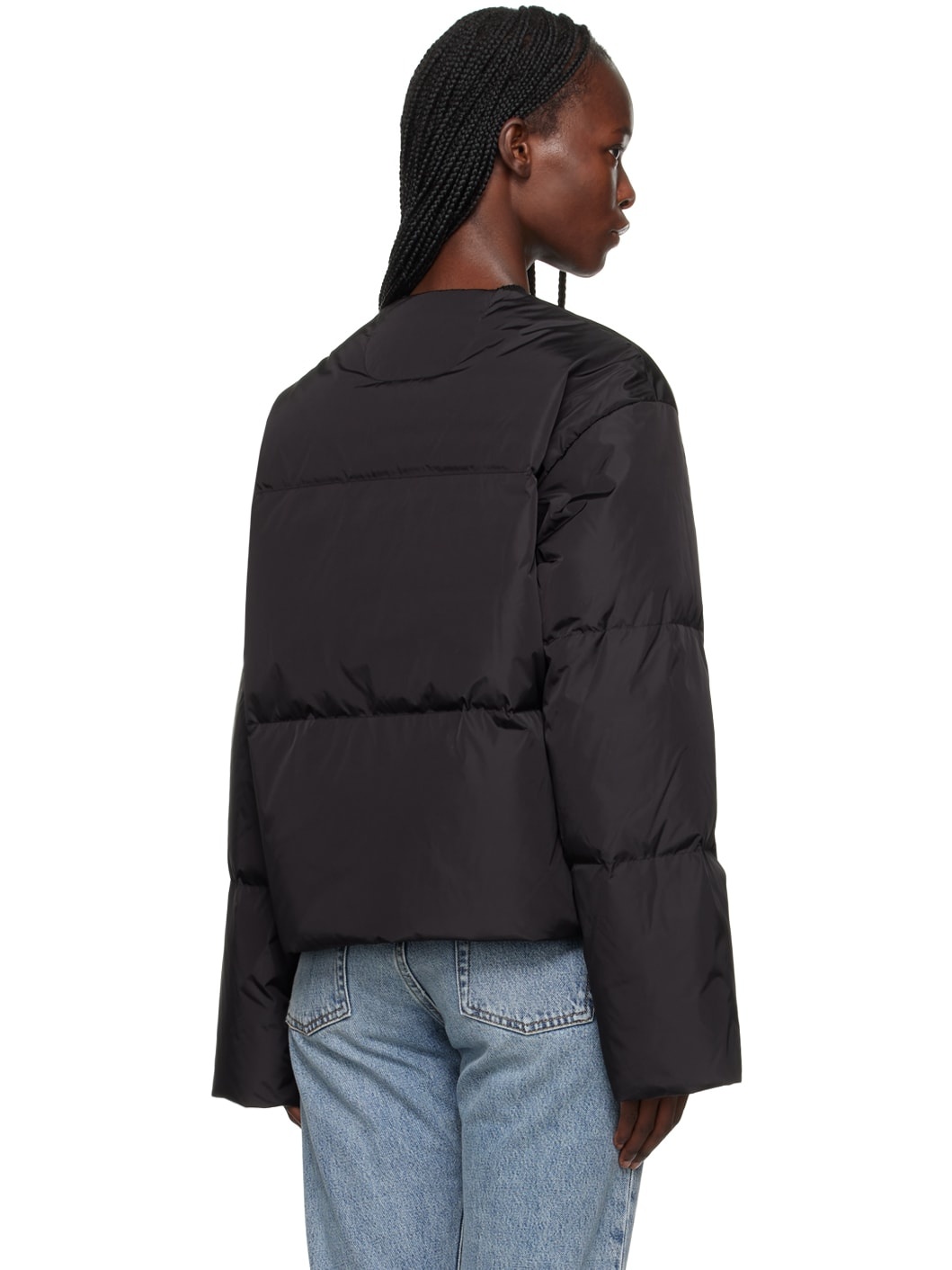 Black Tracy Down Jacket - 3