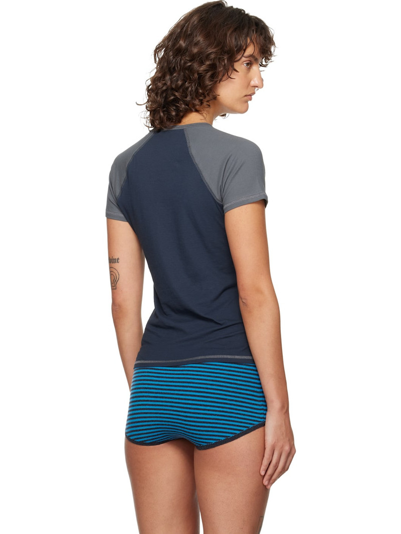 Navy & Gray Cruiff T-shirt 3