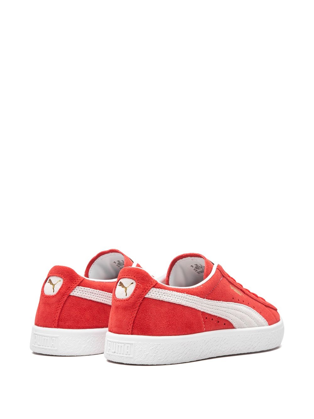 Suede VTG "Red" low-top sneakers - 3