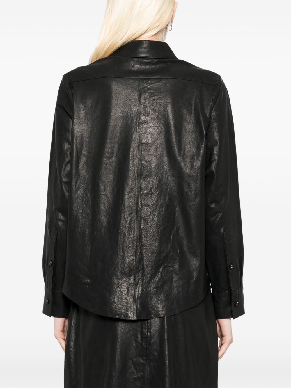 leather shirt - 4