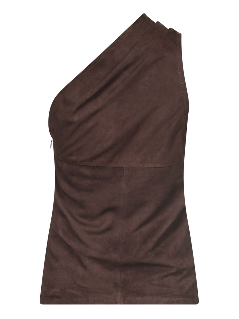 LUDOVIC DE SAINT SERNIN Jay leather top outlook