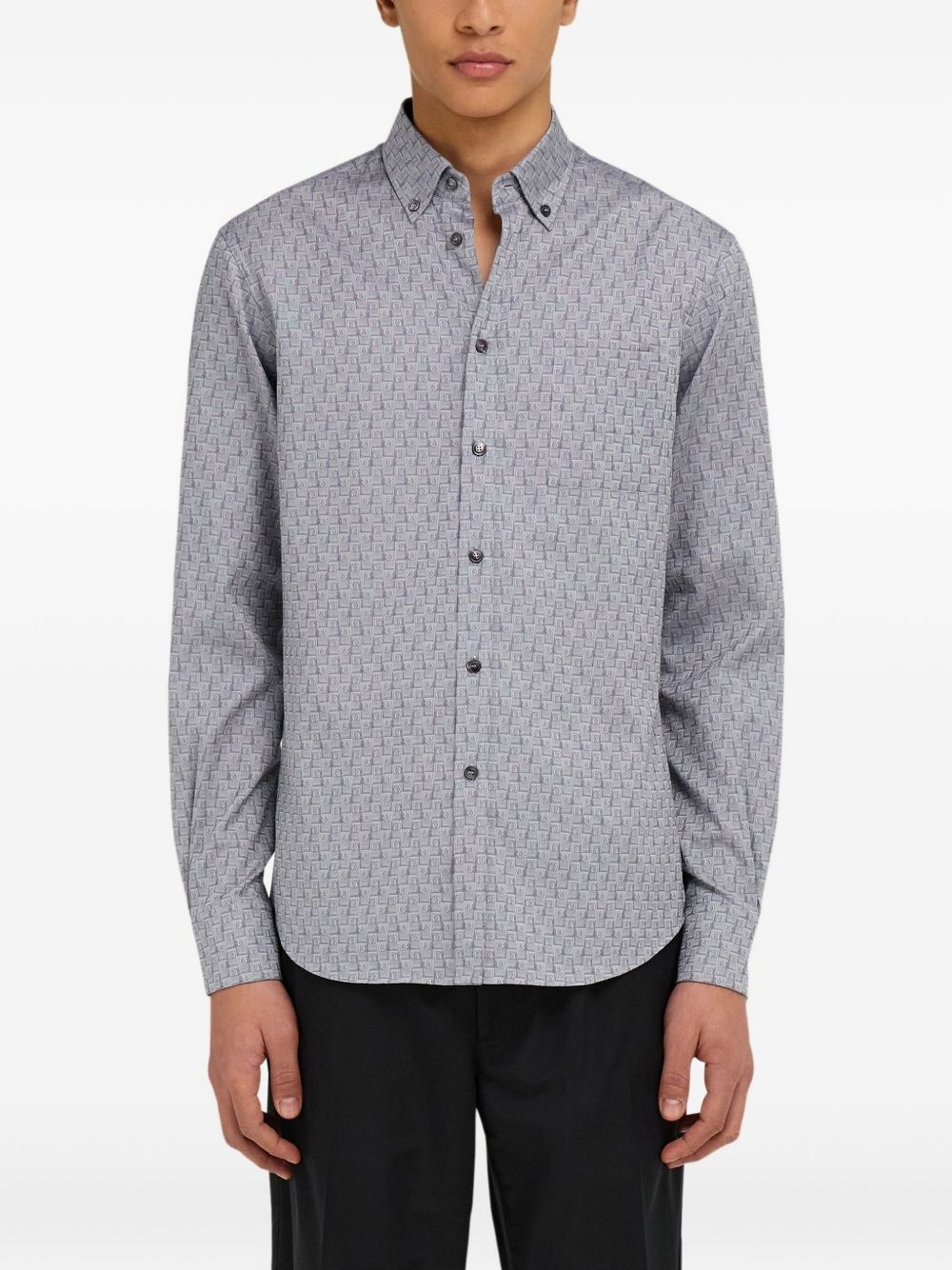 monogram shirt - 3
