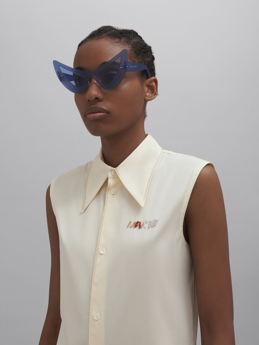 CHAR DHAM BLUE SUNGLASSES - 2