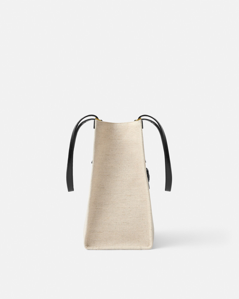 VERSACE Rivière Large Canvas Tote outlook