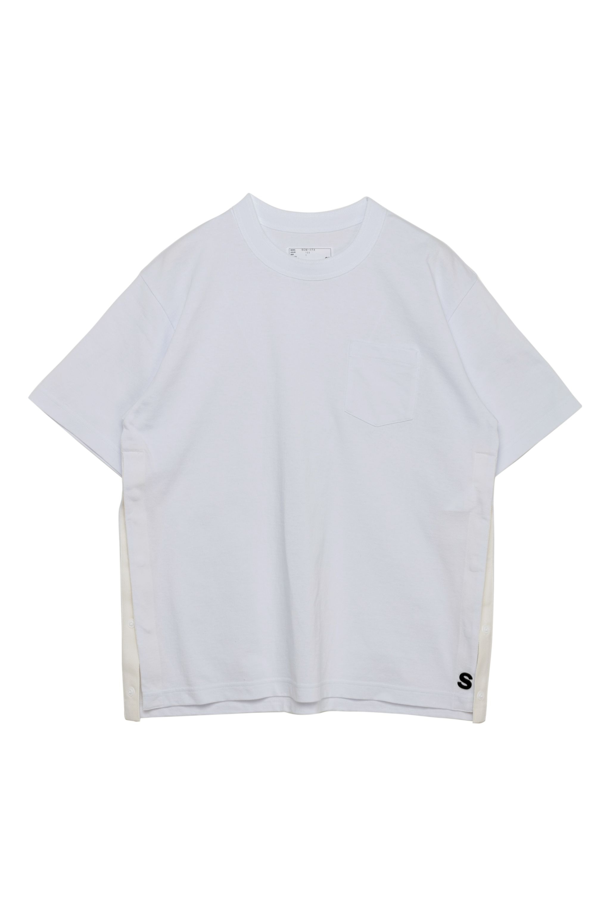 SACAI♡ s Cotton Jersey T-Shirt sacai s Cotton Jersey T-Shirt | REVERSIBLE