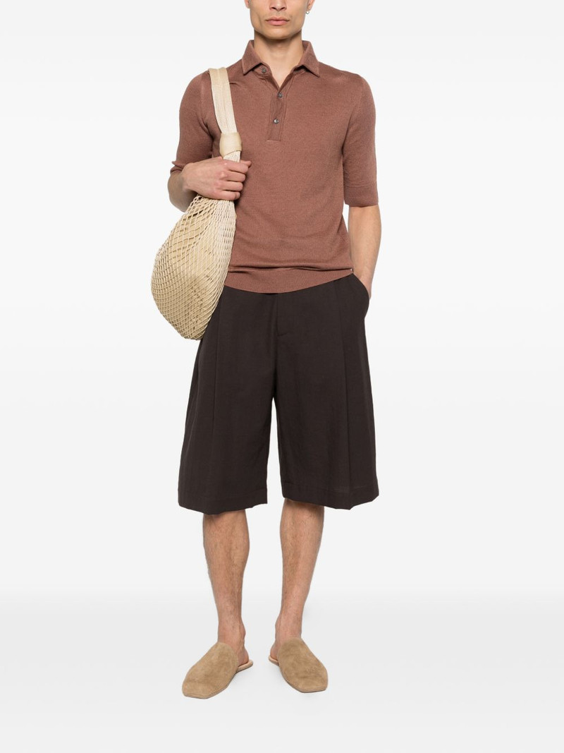LARDINI buttoned polo shirt outlook