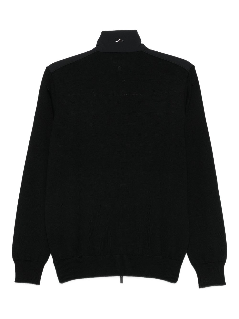 wool zip-up cardigan - 2