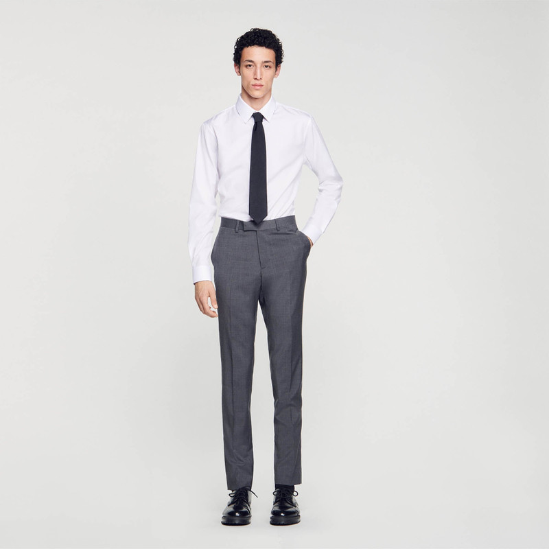 Sandro WOOL SUIT TROUSERS outlook