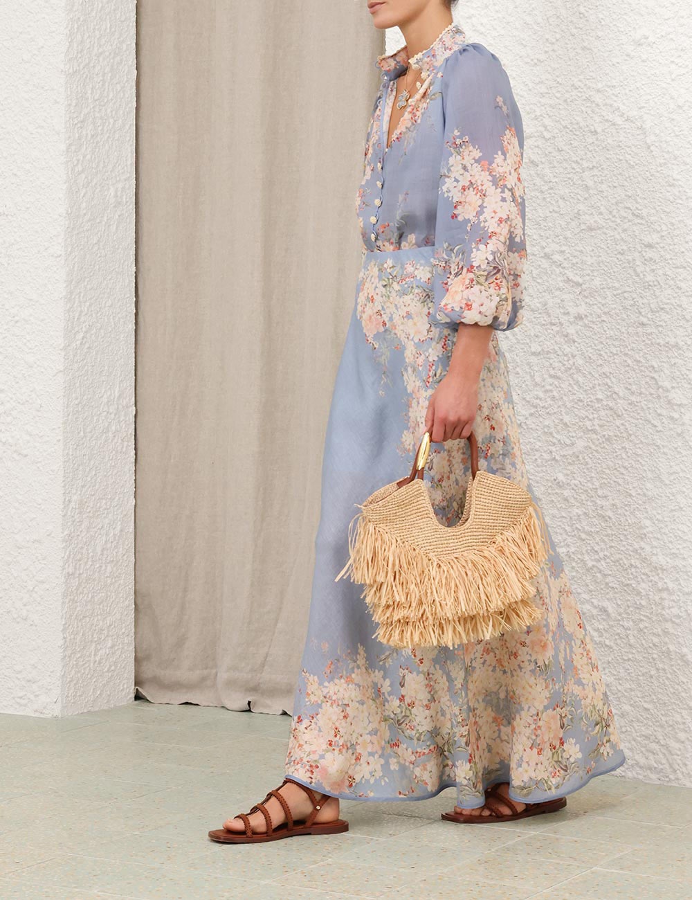 CASCADIAN BILLOW BLOUSE - 3