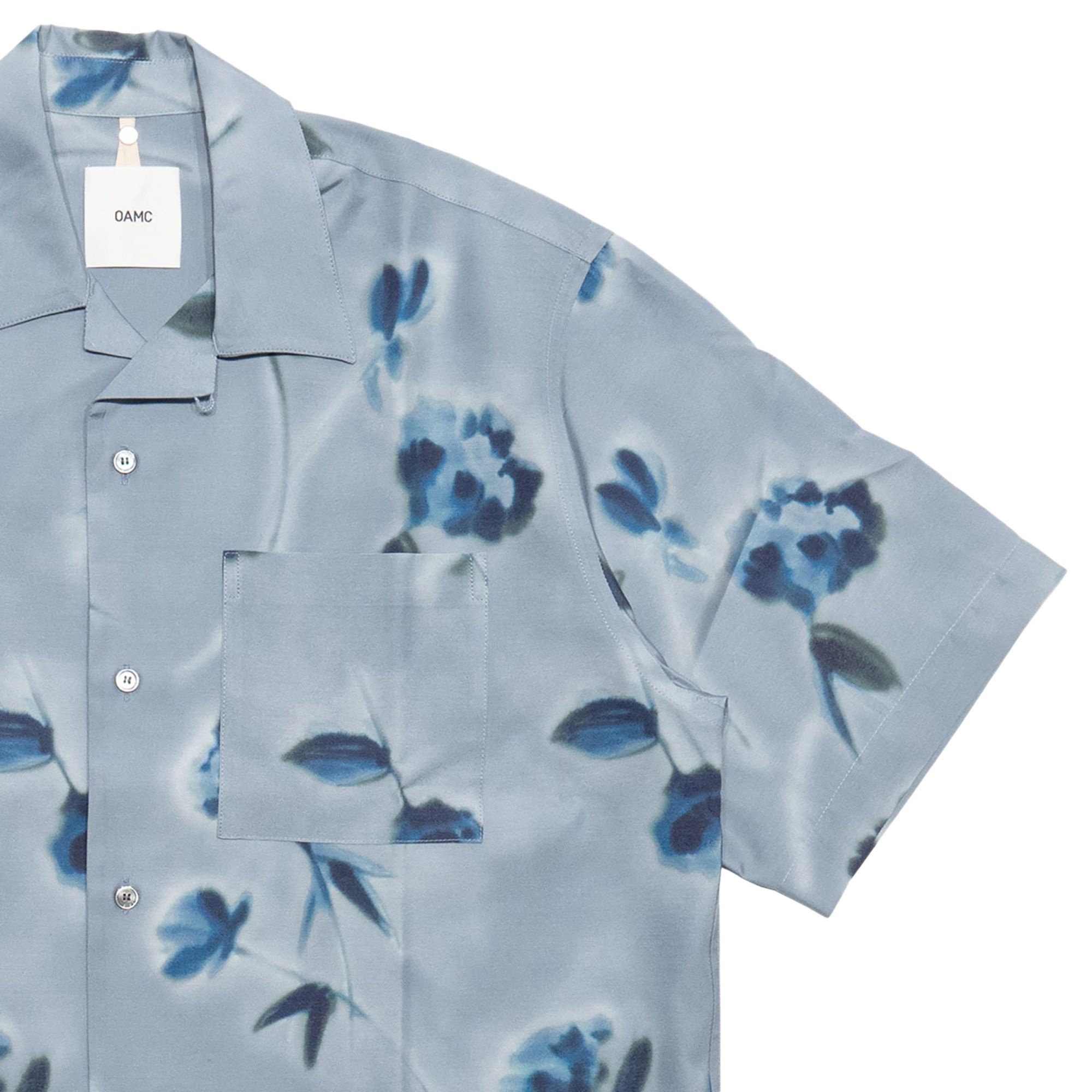 OAMC Flora Kurt Shirt 'Artic Ice' - 3