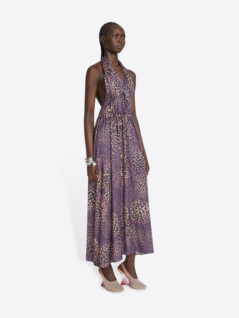 JACQUARD HALTER DRESS 3
