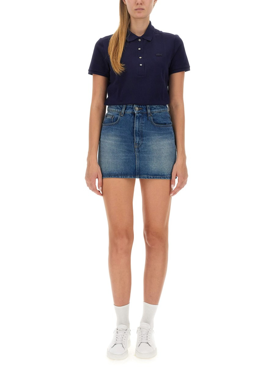 POLO CON LOGO IN COTONE - 2