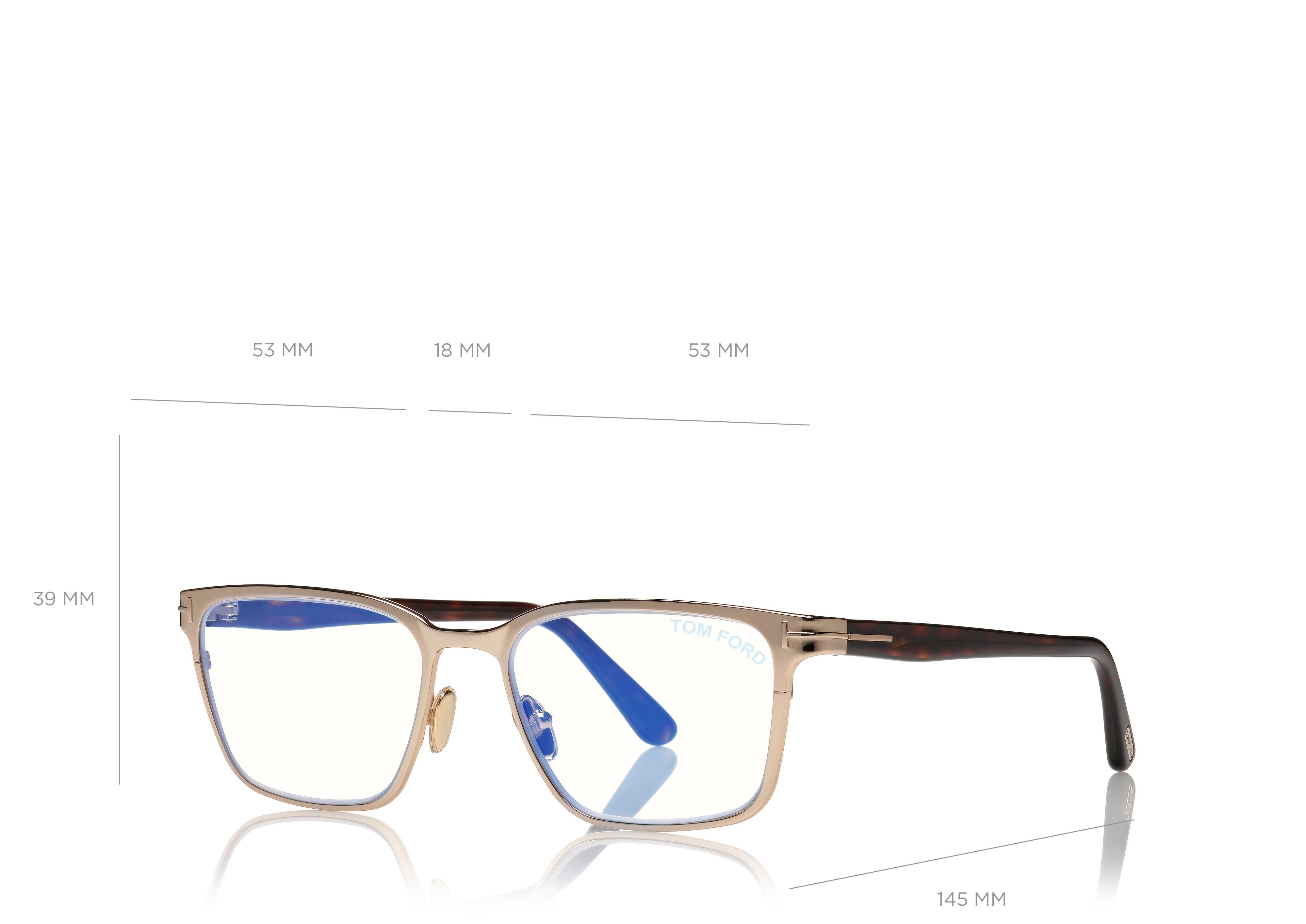 BLUE BLOCK SQUARED OPTICALS - 4