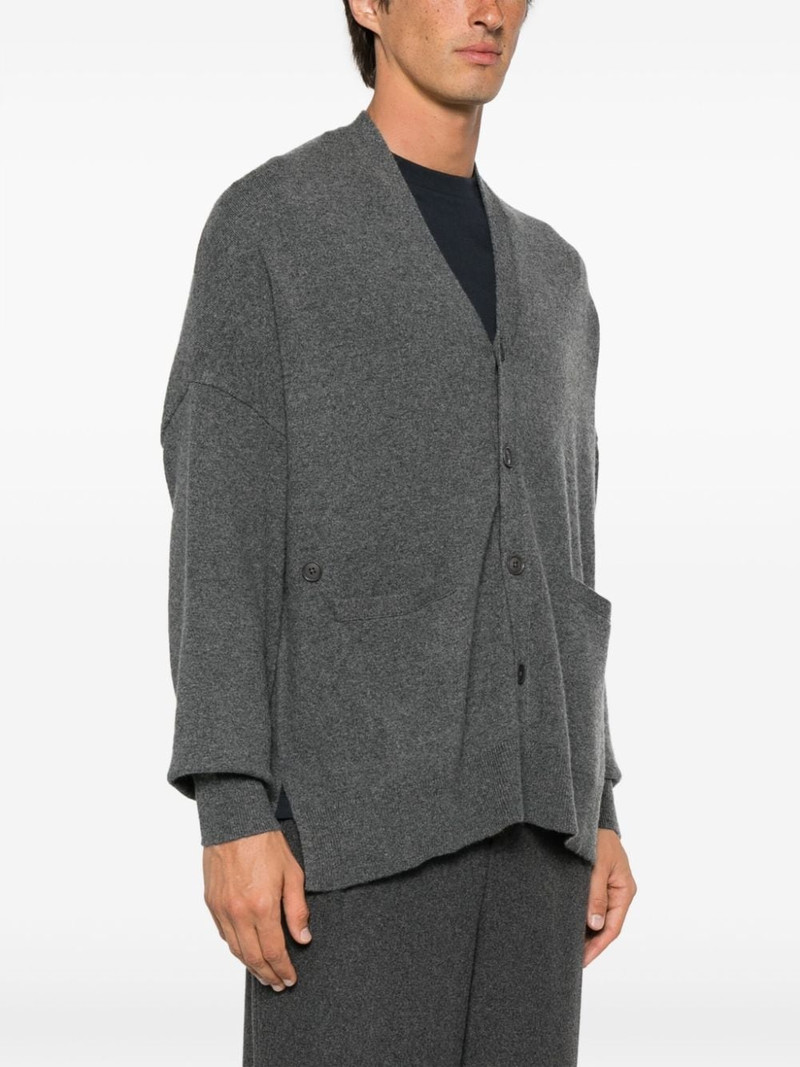 V-neck cashmere-blend cardigan 4