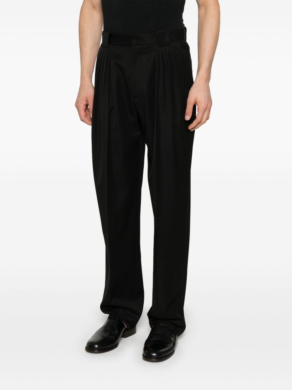 pleated tailored trousers - 3