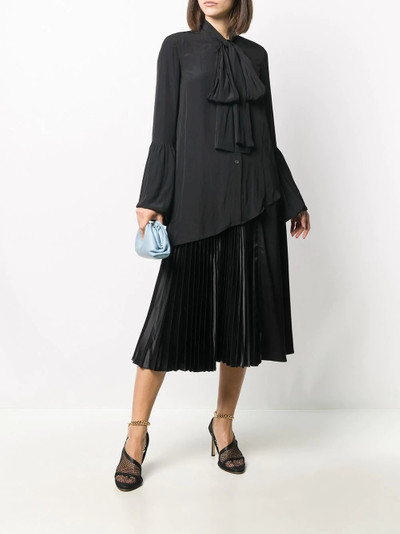 JW Anderson tie-neck bell-sleeves blouse outlook