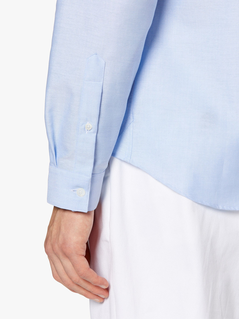 BLOOMSBURY BLUE COTTON OXFORD SHIRT | GSC-103 6