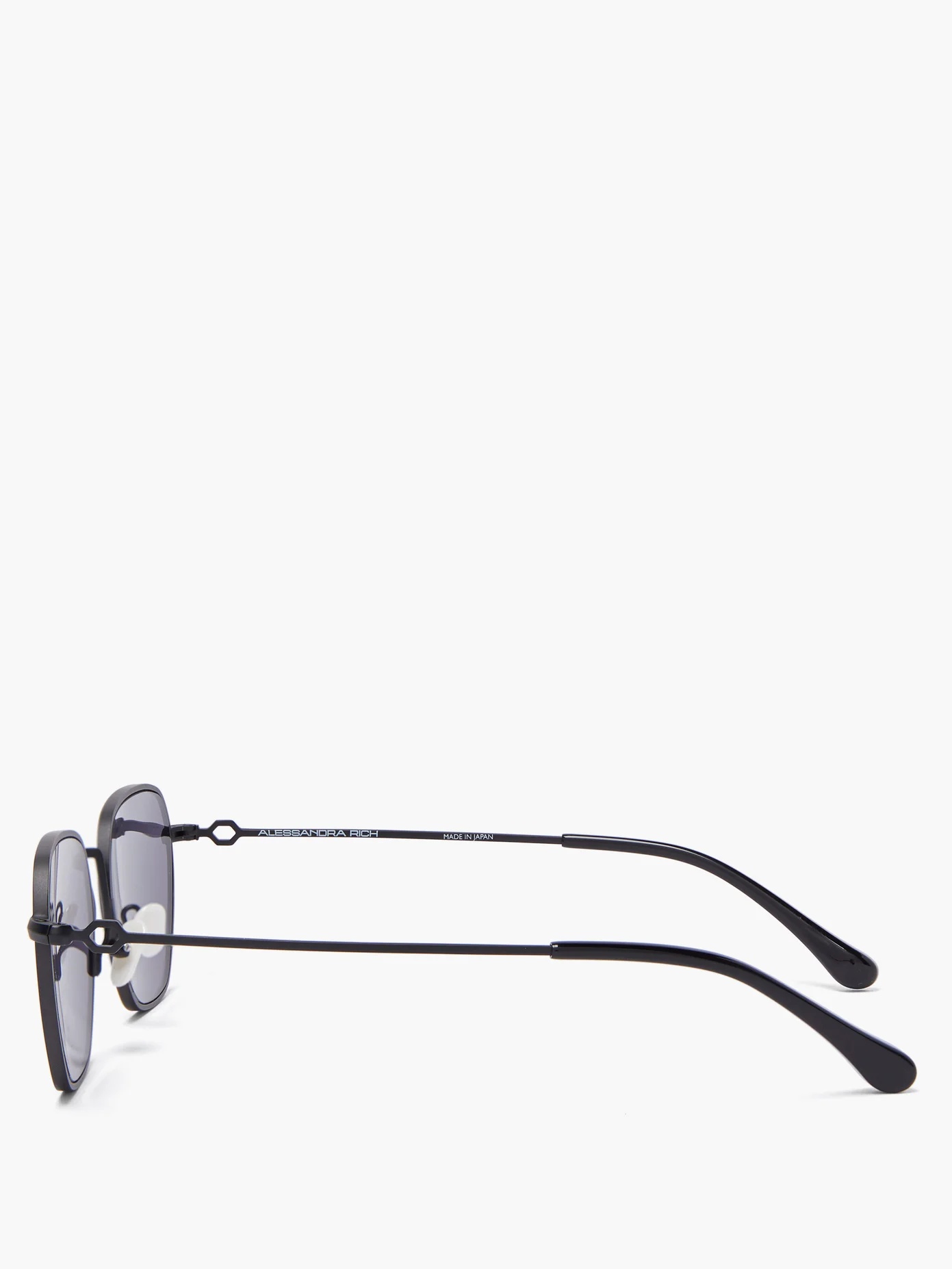 X Alessandra Rich hexagonal metal sunglasses - 4